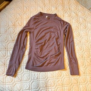 ⭐️3/$30 or 6/$50! Athleta Purple Fitted Ribbed Layer Long Sleeve